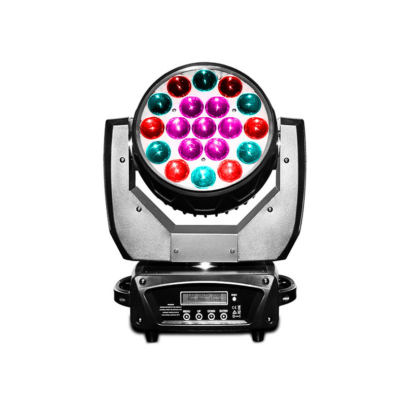 Moving Head Wash LED_M WASH 1915Z 19pcs 15W RGBW 4-in-1 LED Zoom Wash show lighting