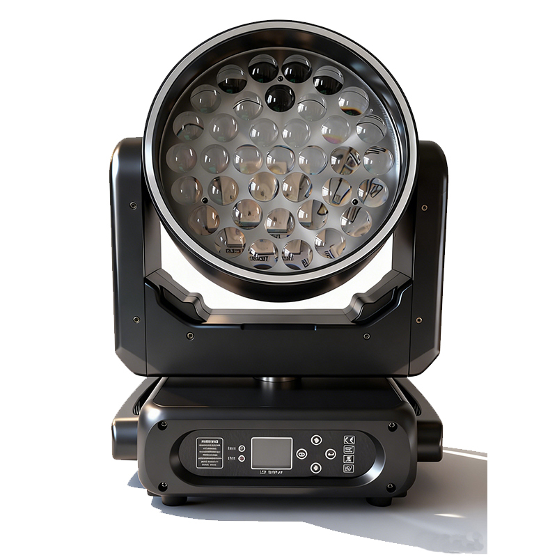 Moving Head Wash LED_M WASH 3715ZR 37pcs 15W RGBW 4-in-1 LED Zoom Wash + Ring