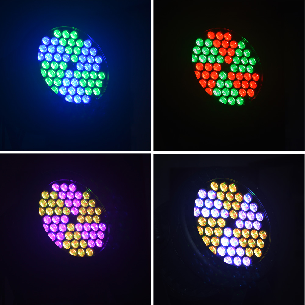 Cob Par Wash_CORAL750BIP 54pcs 3W RGB 3in1 LEDs IP65 Cob Par lighting