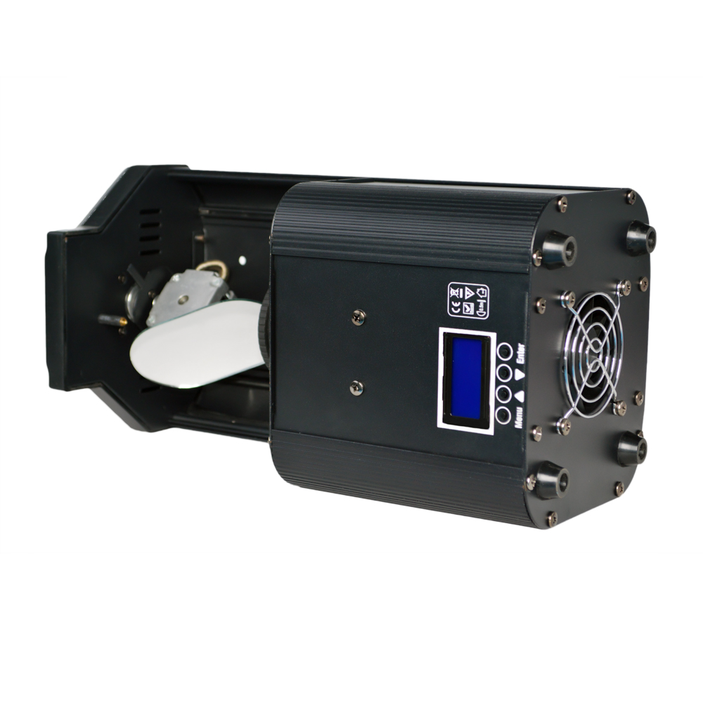 LED Scanner Lights_SCAN200R 60W LED, Gobos und Prisma, Farbrad und Motorfokus