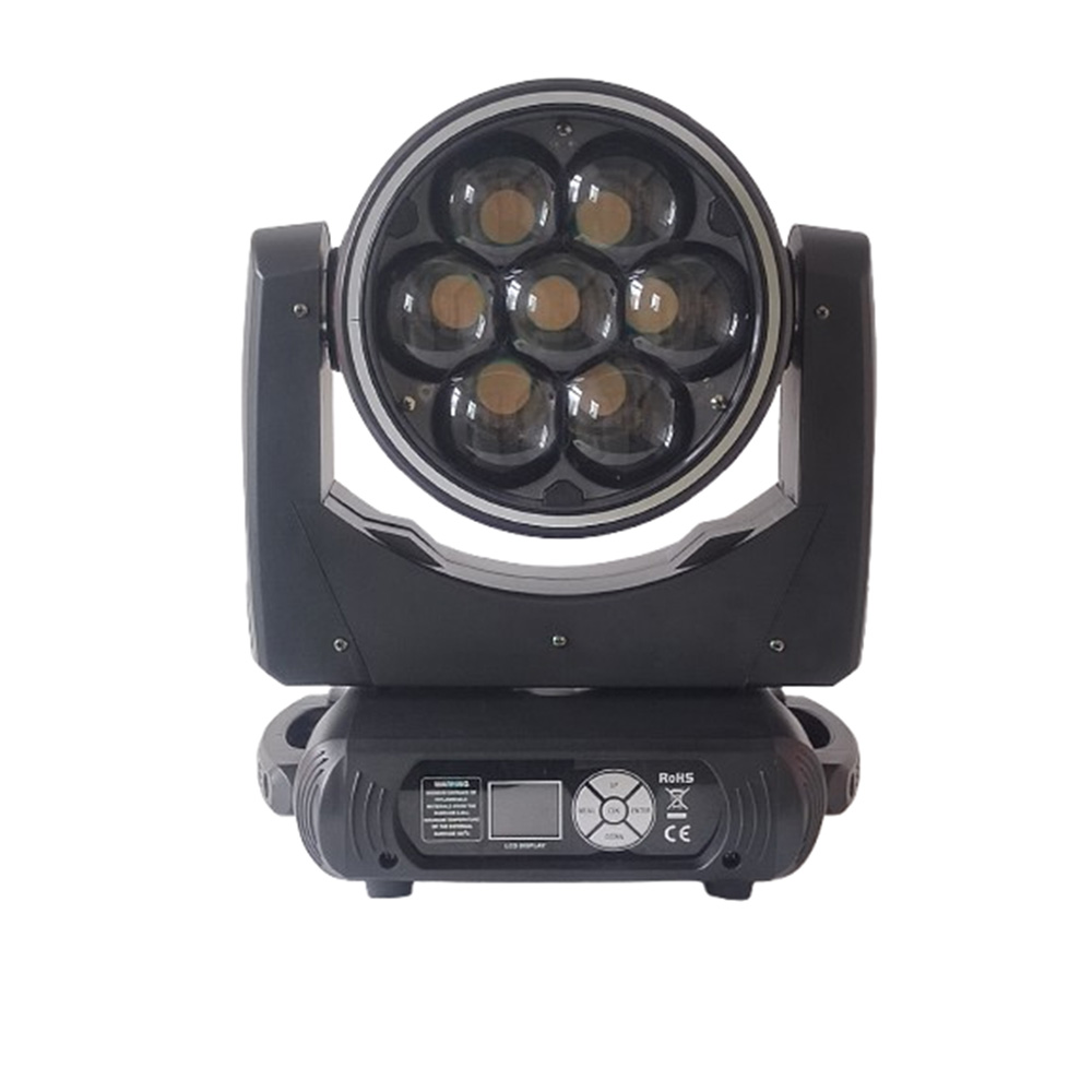 Moving Head Wash_ANOLE950 7pcs 60W LED Moving Wash mit Hypno-Ring