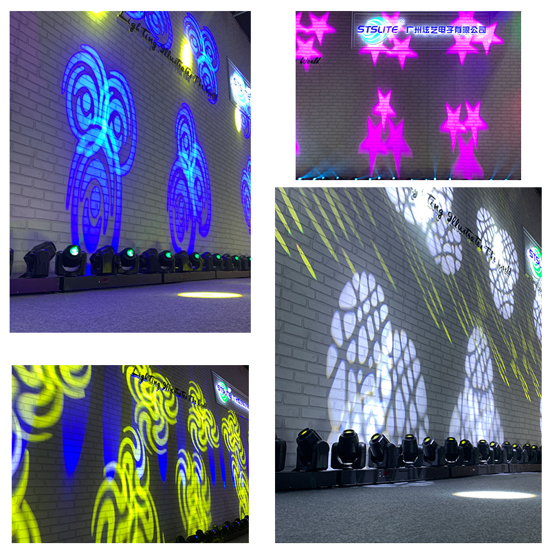 Moving Head Spot_WHALE400 4 individuell steuerbare 30W LED Moving Heads