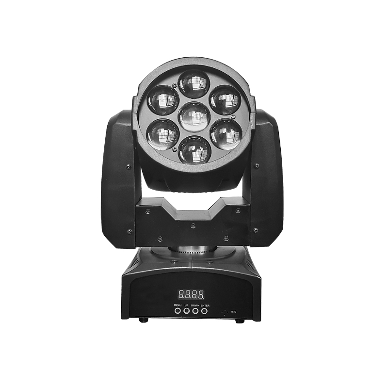 Moving Head Wash-ANOLE750 7pcs 20W Mini Bee Eye Moving Head Lights