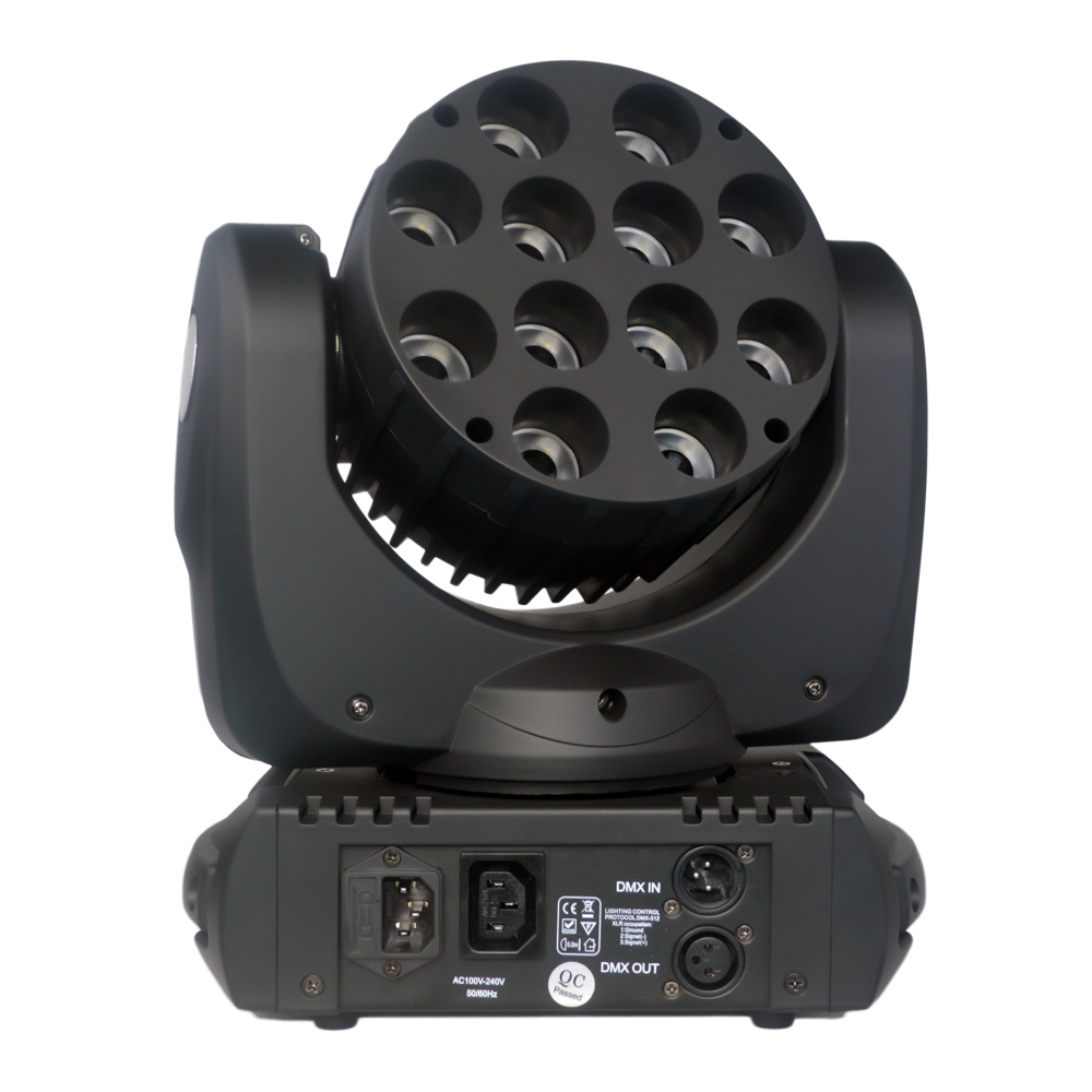 Moving Head Wash-ANOLE350 12pcs 10W RGBW 4in1 Leds Moving Head Lights