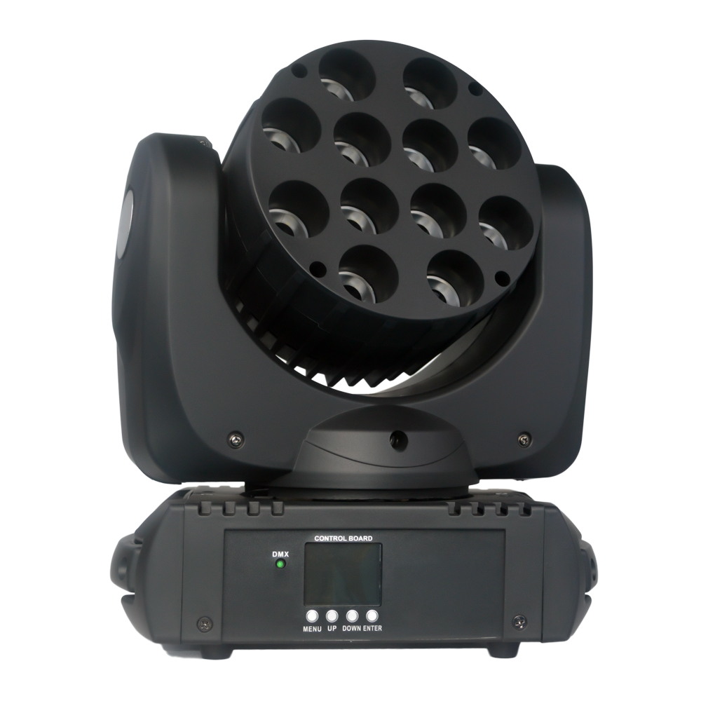 Moving Head Wash-ANOLE350 12pcs 10W RGBW 4in1 Leds Moving Head Lights