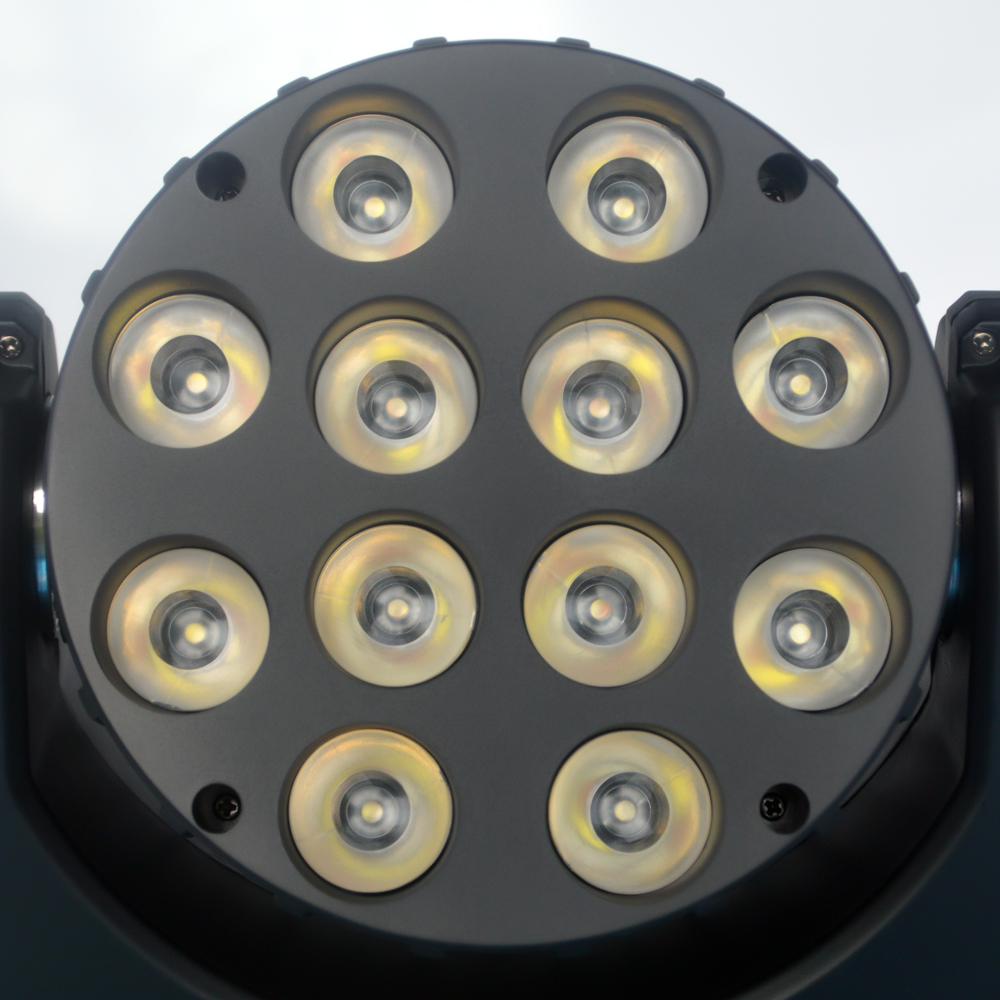 Moving Head Wash-ANOLE350 12pcs 10W RGBW 4in1 Leds Moving Head Lights