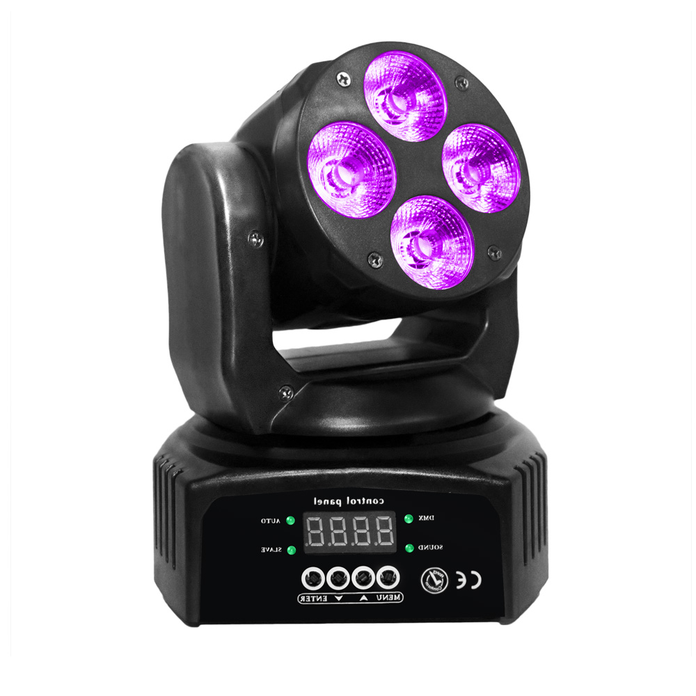 Moving Head Wash-ANOLE100 4pcs 15W Zoom Moving Head Lights