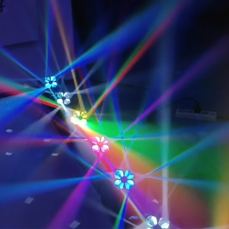 Moving Head _M Folwer 415BAR 4x15pcs RGBW Moving Head Beam/Flower