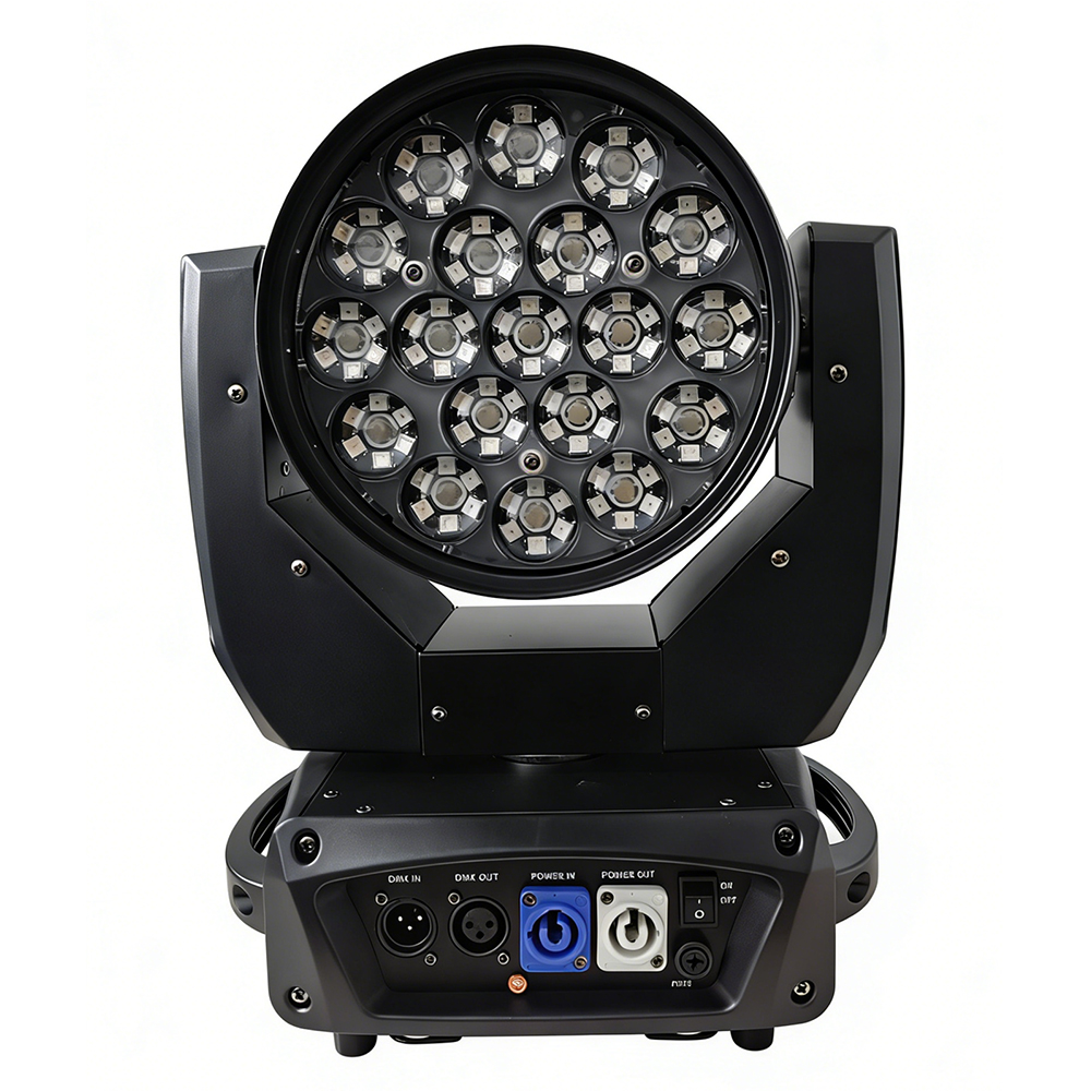 Moving Head Wash LED_M WASH 1915ZR 19×15W Wash Moving Head with Auxiliary Light