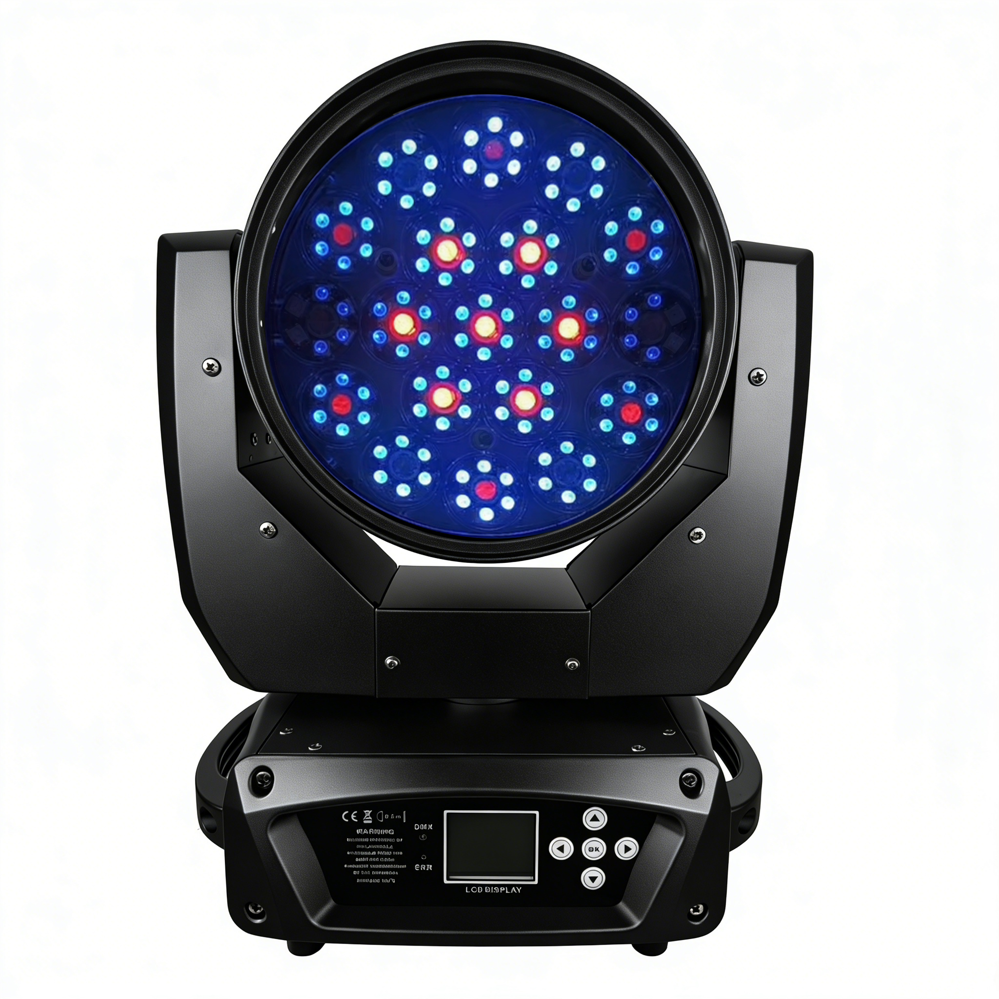 Moving Head Wash LED_M WASH 1915ZR 19×15W Wash Moving Head with Auxiliary Light