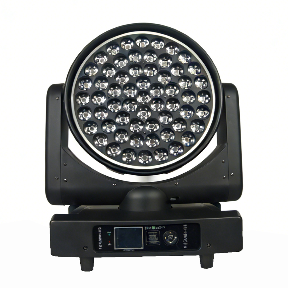Moving Head Wash LED_M WASH 6125ZR 61×25W Zoom Wash Moving Head Light with Auxiliary Light and Outer Ring LEDs