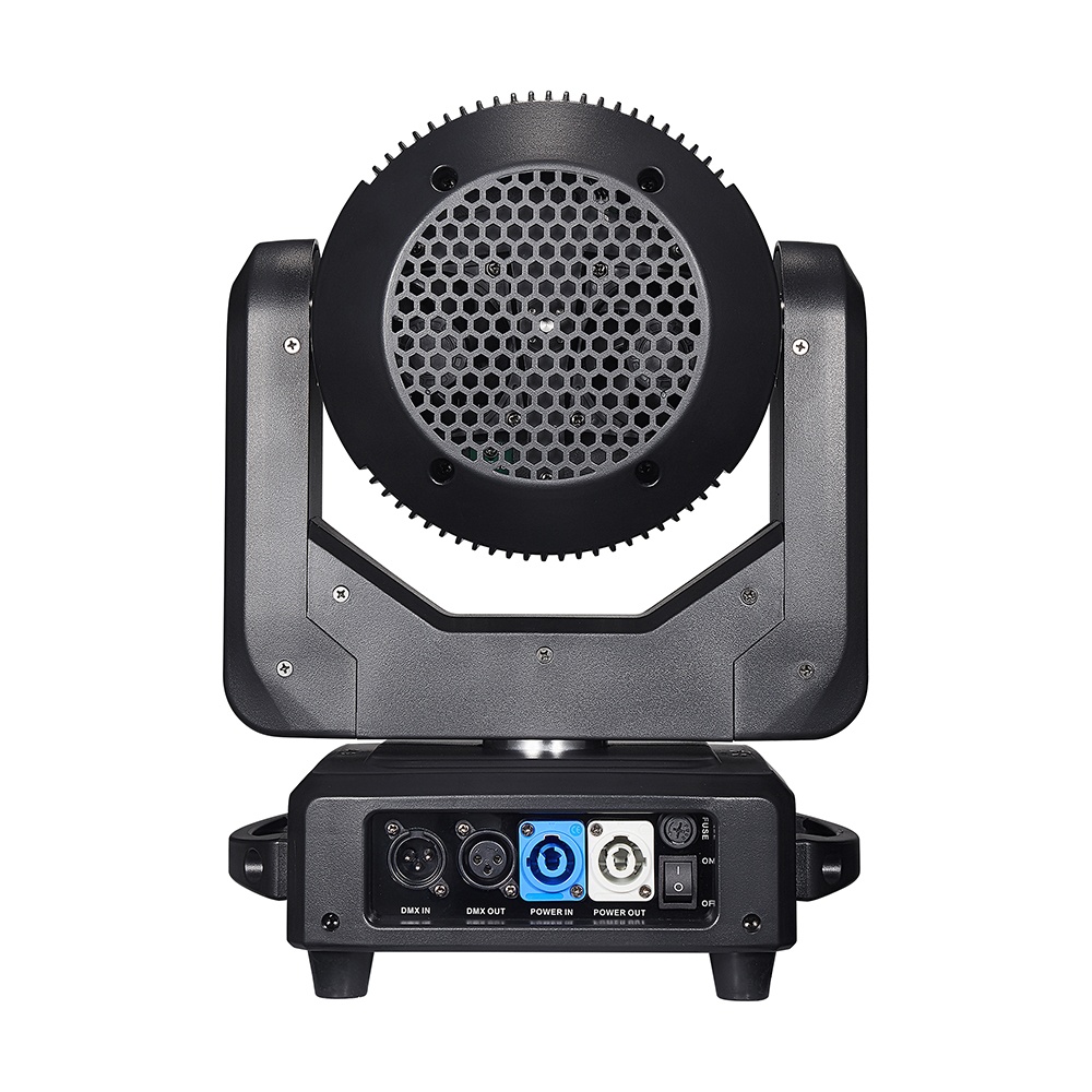 MWASH760ZB 7x60W Zoom Backlight with Ring Light Wash Moving Head Light
