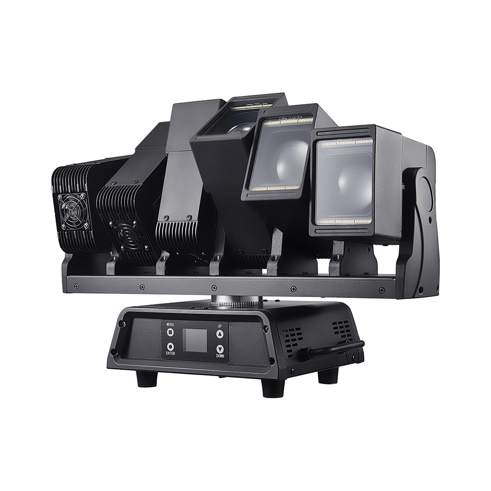 MWASH660ZPR Matrix Light, equipped with 6 pieces of 60W RGBW 4-in-1 LEDs