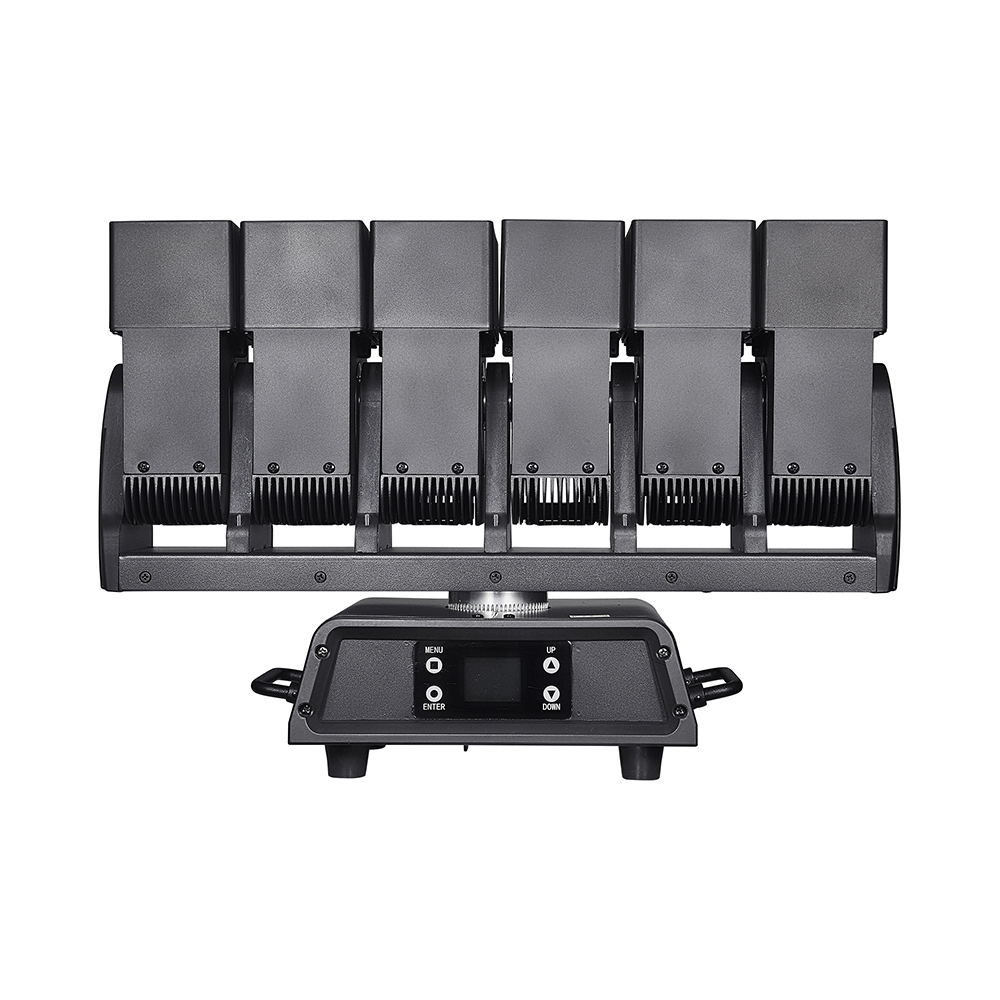 MWASH660ZPR Matrix Light, equipped with 6 pieces of 60W RGBW 4-in-1 LEDs