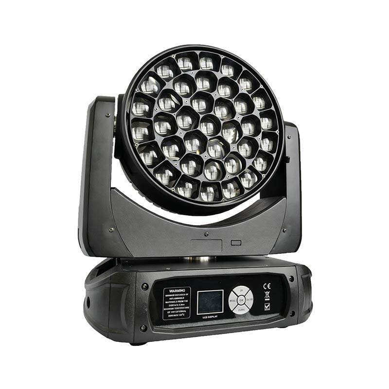 Moving Head Wash LED_MWASH3725ZE 37pcs Bee Eye Zoom Wash Moving Head Light