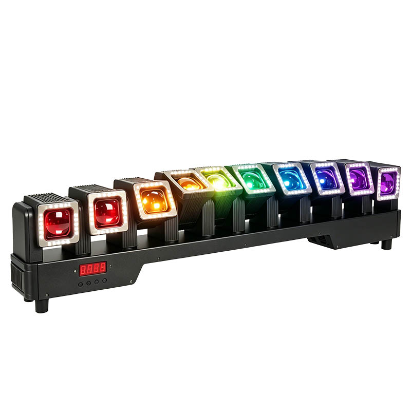 MWAVE ZEHN330R 10-head beam & wash light, supporting snake/wave swaying effect