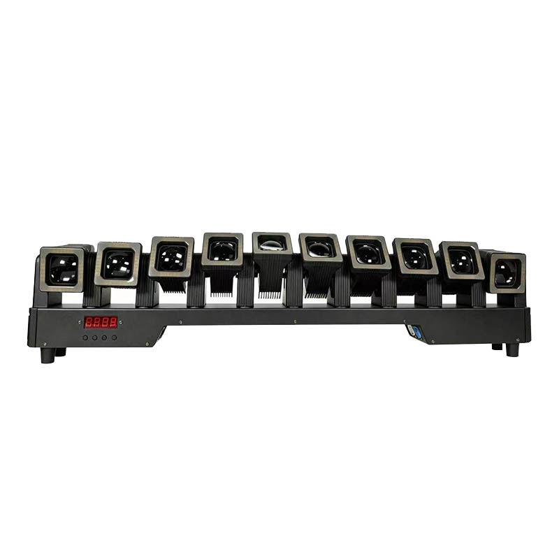 MWAVE ZEHN330R 10-head beam & wash light, supporting snake/wave swaying effect