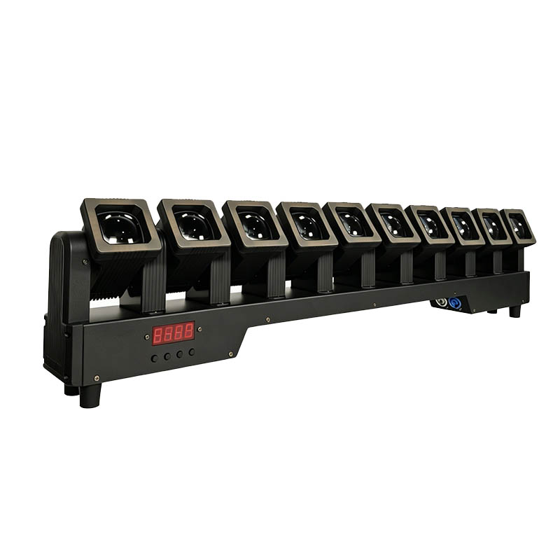 MWAVE ZEHN330R 10-head beam & wash light, supporting snake/wave swaying effect