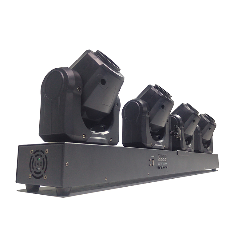 Moving Head Spot_WHALE400 4 individuell steuerbare 30W LED Moving Heads
