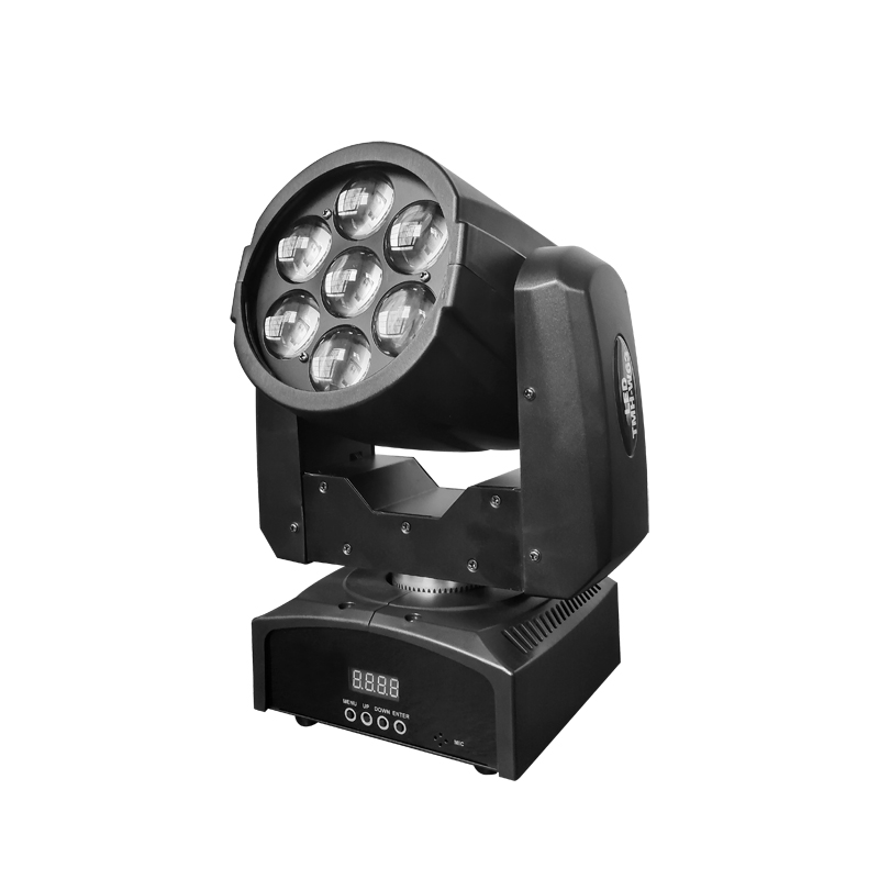 Moving Head Wash-ANOLE750 7pcs 20W Mini Bee Eye Moving Head Lights