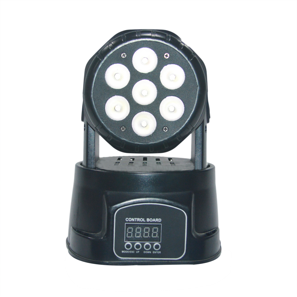 Moving Head Wash-ANOLE200 7pcs 8W RGBW 4in1 LEDs Moving Head Lights