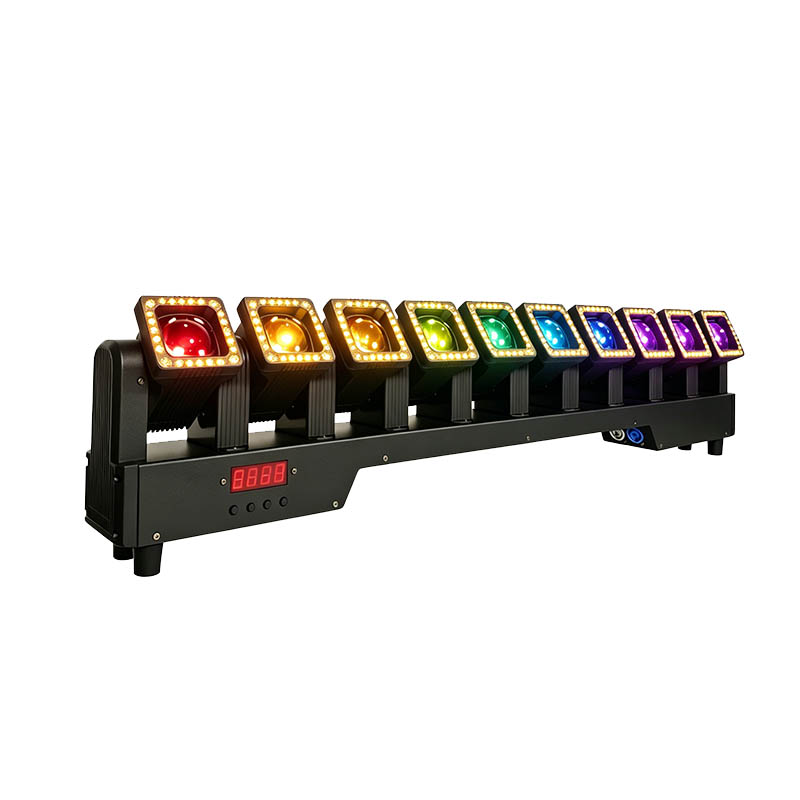 MWAVE ZEHN330R 10-head beam & wash light, supporting snake/wave swaying effect